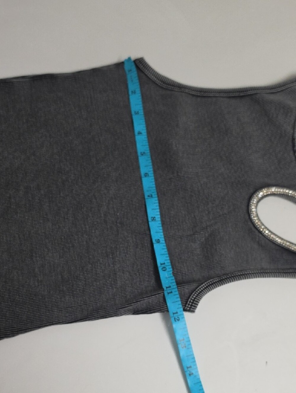 SANDRO Rhinestone One-Shoulder Bodysuit - Picture 7 of 12